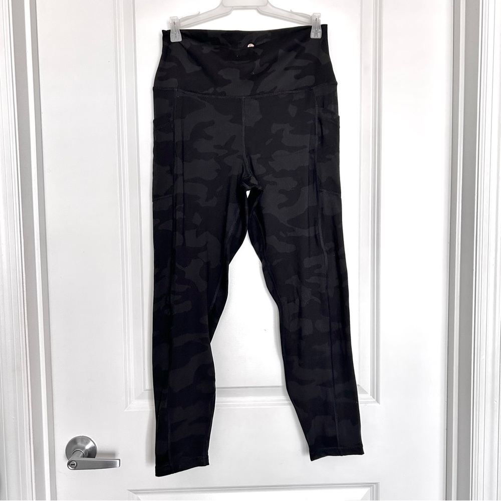 90 Degree by Reflex (M) NWOT Black Camo High Waist Buttery Soft Leggings
